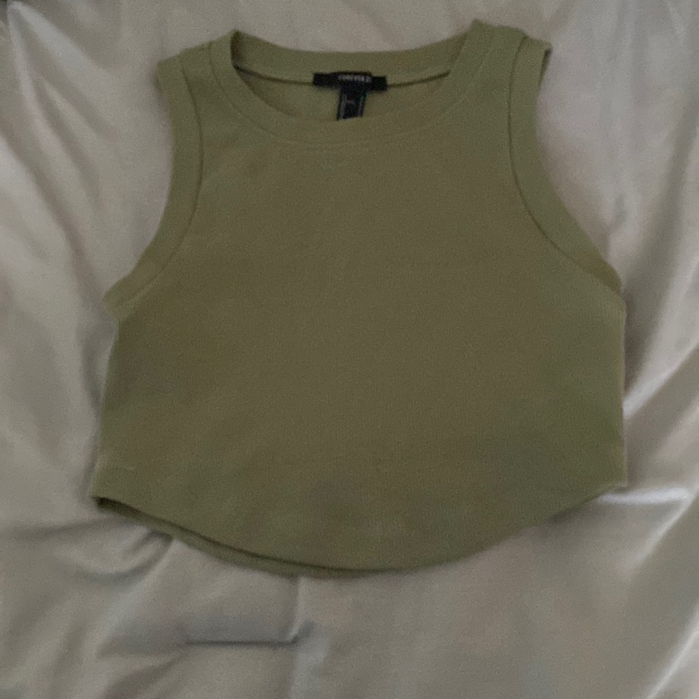 Forever 21 Olive Green Tank Top
